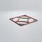 Ekena Millwork Small Crosby Decorative Fretwork Wood Wall Panels, Walnut, 11 3/8"W x 11 3/8"H x 3/8"T WALW12X12X0375CROWA - alternate 4